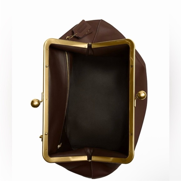 Coach Kisslock Oversized Frame Bag - Picture 12 of 15